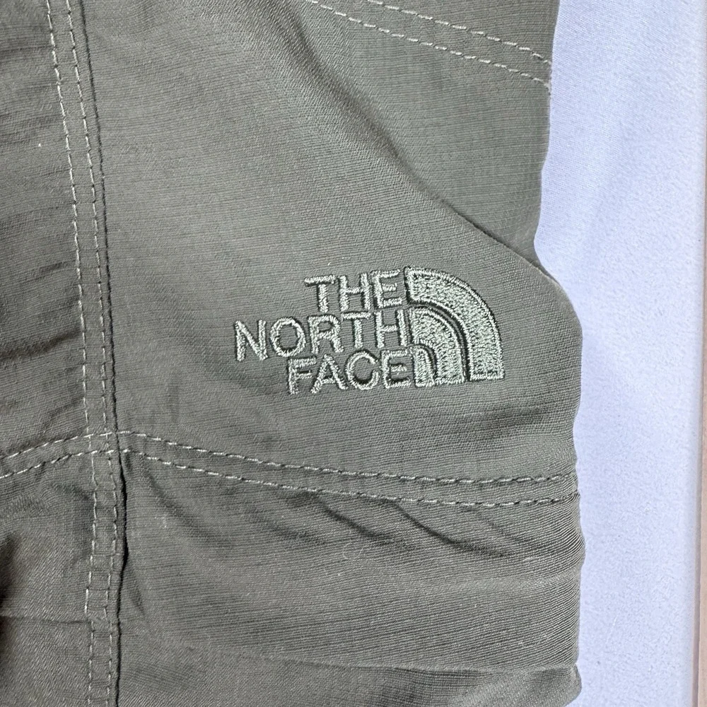 The North Face Convertible Pants Mens 40 x30 Green Hiking Zip Ankle‎ EXCELLENT